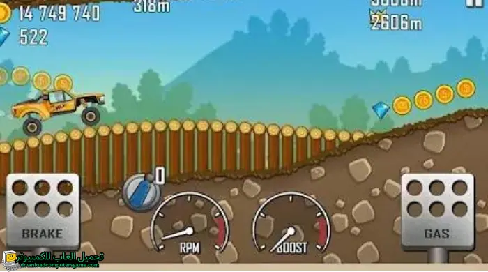 تحميل لعبة Hill Climb Racing